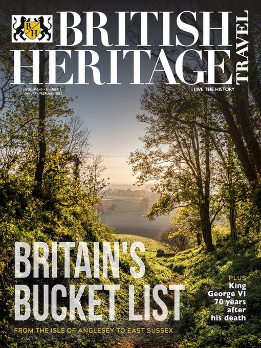 Cover image for British Heritage Travel: January - February 2022